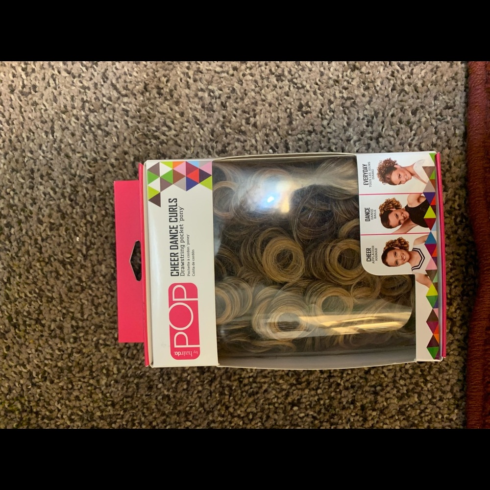 Pop cheer dance curls